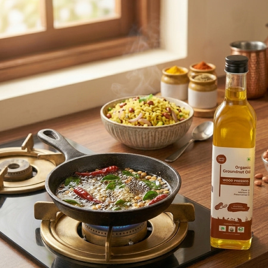 South Indian Tempering (Poriyal / Upma / Poha Upgrade)