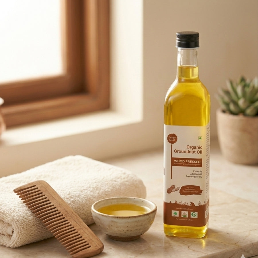 Massage & Hair Oiling (Traditional Home Routine)