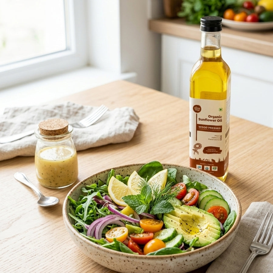 Salad Dressings & Dips (Clean Finish, Not Heavy)