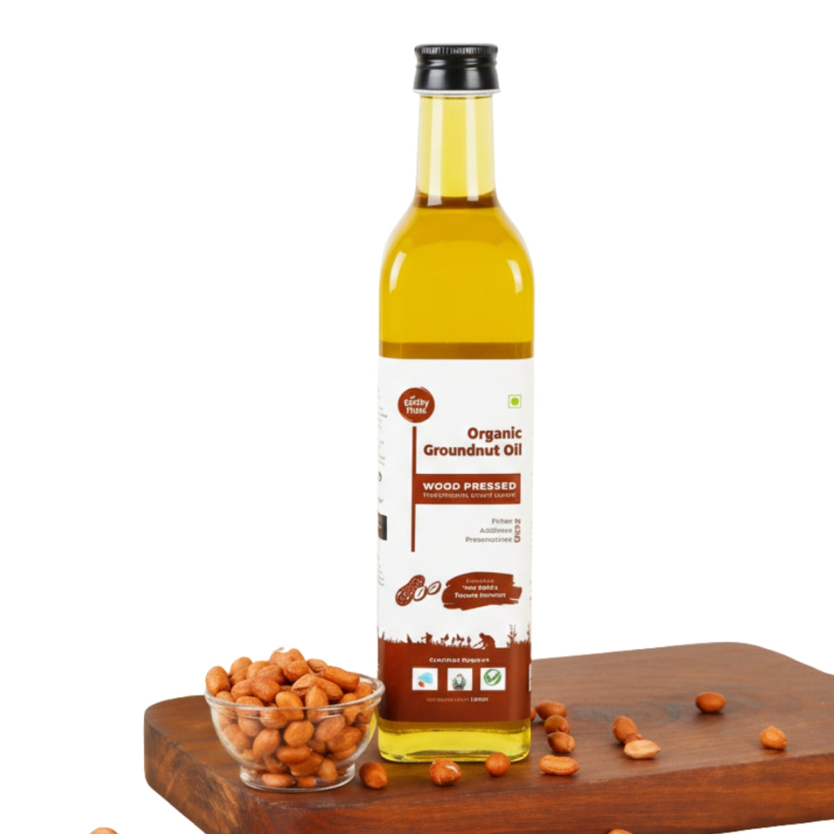 Groundnut Oil (Wood-pressed)